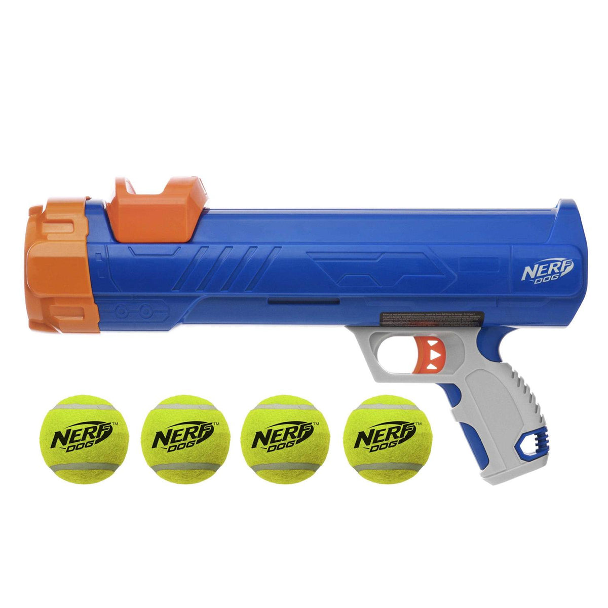 16” Tennis Ball Blaster Dog Toy with 4 Balls S19060
