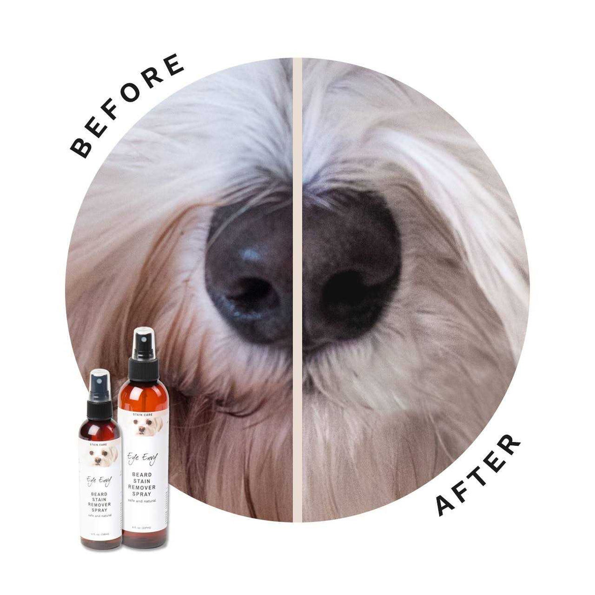 All Natural Beard Stain Remover for Dogs & Cats G602