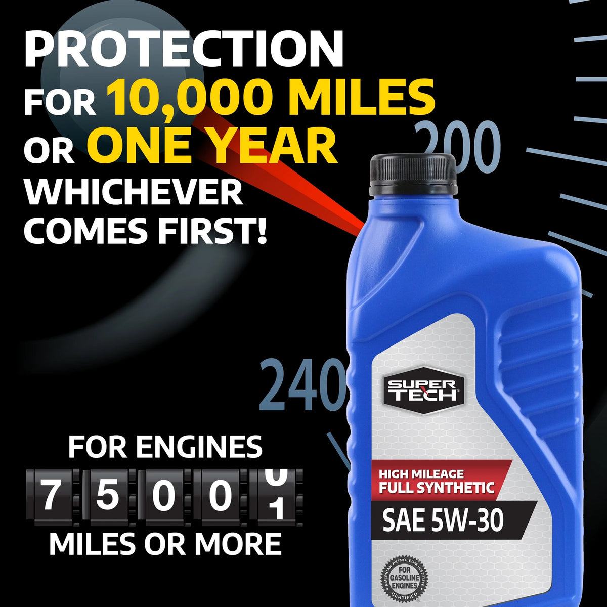 5W-30 Full Synthetic Motor Oil, 1 Quart T8026