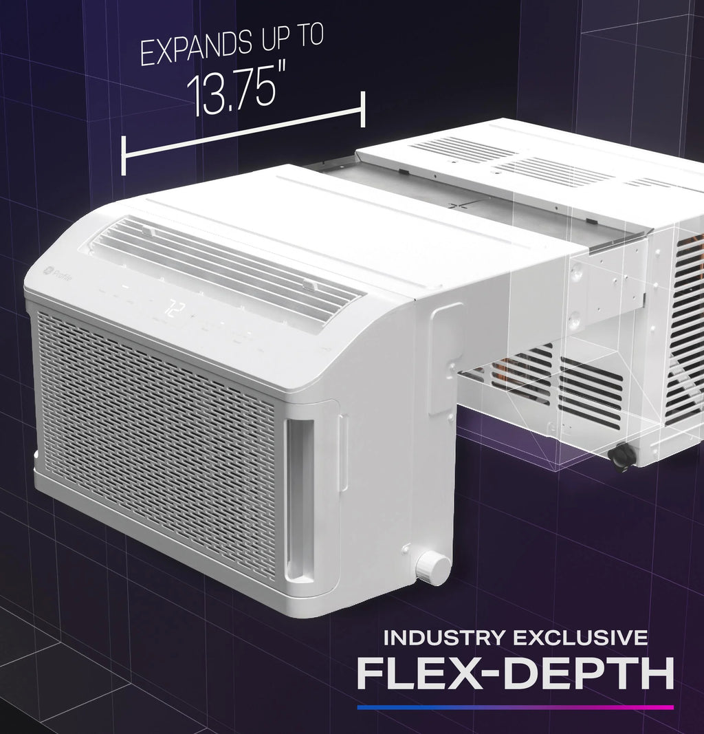 8,000 BTU Smart Window-Mounted Air Conditioner with Wi-Fi W55603
