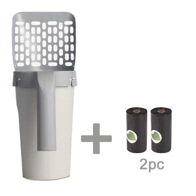 Cat Litter Scoop with Trash Container L7794
